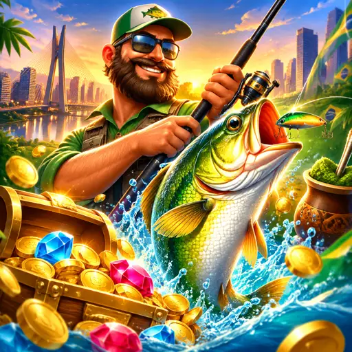 Capa do Big Bass Bonanza, slot de pesca da Pragmatic Play