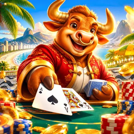 Capa do jogo Fortune Ox, o boi da fortuna da PG Soft