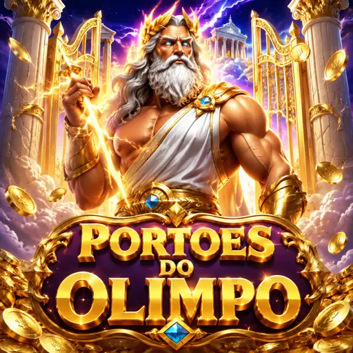 Capa do slot Gates of Olympus com Zeus